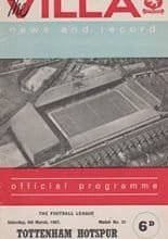 Aston Villa v Tottenham Hotspur 04-Mar-1967