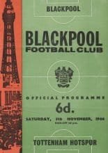 Blackpool v Tottenham Hotspur 05-Nov-1966