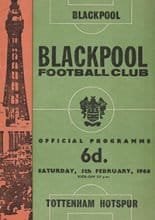 Blackpool v Tottenham Hotspur 05-Feb-1966