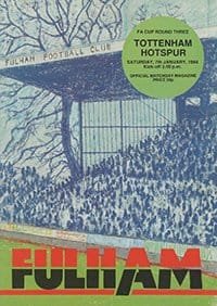 Fulham v Tottenham Hotspur 07-Jan-1984