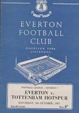 Everton v Tottenham Hotspur 09-Oct-1965