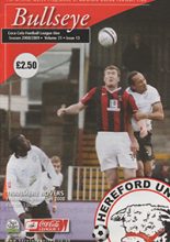 Hereford United v Tranmere Rovers 26-Dec-2008