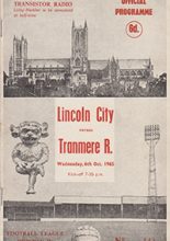 Lincoln City v Tranmere Rovers 06-Oct-1965