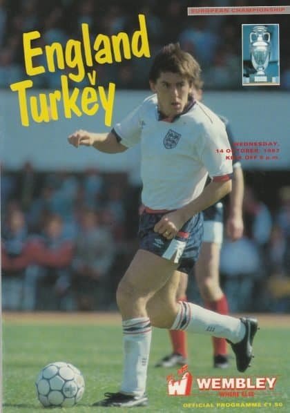 England v Turkey  14-Oct-1987