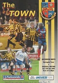 Harrogate Town v Vauxhall Motors 15-Oct-2005