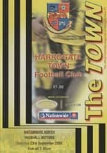 Harrogate Town v Vauxhall Motors 23-Sep-2006