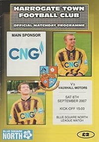 Harrogate Town v Vauxhall Motors 08-Sep-2007
