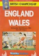 England v Wales 23-Feb-1983