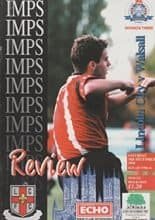 Lincoln City v Walsall 10-Dec-1994
