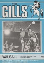 Gillingham v Walsall 10-Mar-1984
