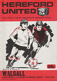 Hereford United v Walsall 12-Jan-1980