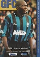 Gillingham v Walsall 21-Dec-1999