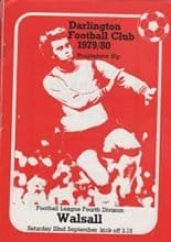 Darlington v Walsall 22-Sep-1979