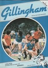 Gillingham v Walsall 22-Sep-1984