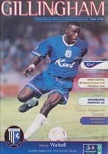 Gillingham v Walsall 23-Aug-1997