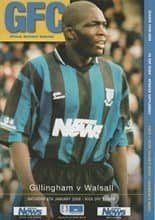 Gillingham v Walsall 08-Jan-2000