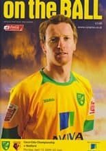 Norwich City v Watford 13-Apr-2009