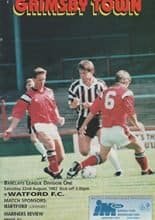 Grimsby Town v Watford 22-Aug-1992