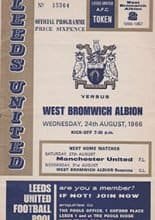 Leeds United v West Bromwich Albion 24-Aug-1966
