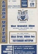 Leeds United v West Bromwich Albion 26-Oct-1968
