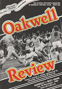 Barnsley v West Bromwich Albion 29-Nov-1986
