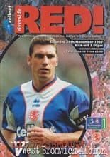 Middlesbrough v West Bromwich Albion 29-Nov-1997