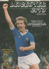 Leicester City v West Bromwich Albion 03-Sep-1980
