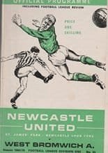 Newcastle United v West Bromwich Albion 06-Feb-1970
