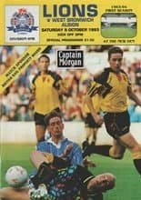 Millwall v West Bromwich Albion 09-Oct-1993