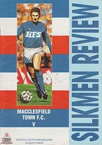 Macclesfield Town v Welling United 11-Mar-1989