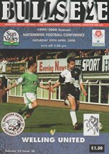 Hereford United v Welling United 29-Apr-2000
