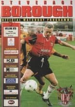 Stevenage Borough v Welling United 31-Aug-1998