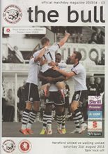 Hereford United v Welling United 31-Aug-2013