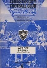 Leicester City v Werder Bremen 01-May-1967