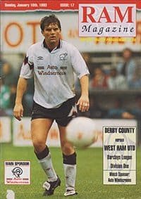 Derby County v West Ham United 10-Jan-1993