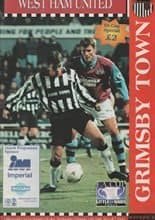 Grimsby Town v West Ham United 14-Feb-1996