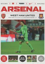 Arsenal v West Ham United 15-Apr-2014