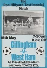 Gillingham v West Ham United 15-May-1984