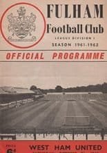 Fulham v West Ham United 21-Oct-1961
