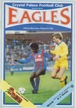 Crystal Palace v West Ham United 28-Jan-1984