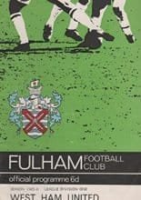 Fulham v West Ham United 02-Oct-1965