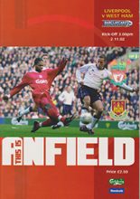 Liverpool v West Ham United 02-Nov-2002