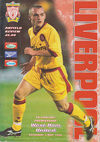 Liverpool v West Ham United 02-May-1998