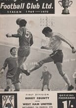 Derby County v West Ham United 07-Mar-1970