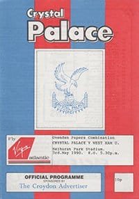 Crystal Palace Reserves v West Ham United Reserves 03-May-1980