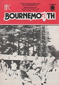 AFC Bournemouth v Wigan Athletic 10-Sep-1983
