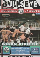 Hereford United v Wigan Athletic 01-Feb-1996