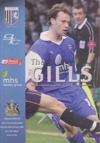 Gillingham v Wigan Athletic 26-Feb-2005