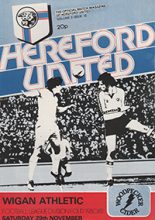Hereford United v Wigan Athletic 29-Nov-1980