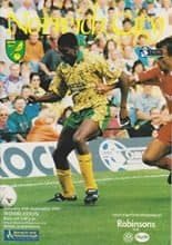 Norwich City v Wimbledon 11-Sep-1993
